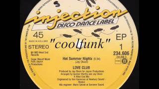 Love Club  Hot Summer Nights 12quot Electro DiscoFunk 1983 [upl. by Suivatco97]