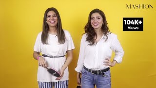 Mahira Khan and Sana Hafeez Play The BFF Quiz  Mashion [upl. by Adaurd505]