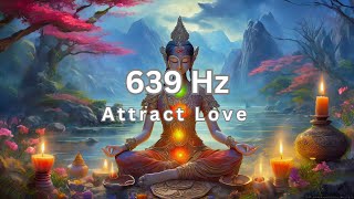 639 Hz ❯ Attract Love ❯ Raise Positive Energy ❯ Marimba Meditation Music [upl. by Hsetirp991]