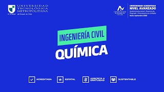 Ingeniería Civil Química  Admisión UTEM [upl. by Anima574]