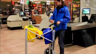 Innovative Multifunctional Shopping Trolley [upl. by Hogle222]