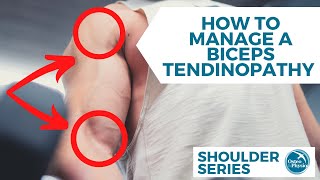 How to manage and help a biceps tendinopathy [upl. by Packer430]