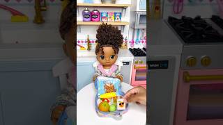 Baby Alive Doll School Morning Routine  Doll Packing Lunch For School babyalive dolls shorts [upl. by Ellemaj]