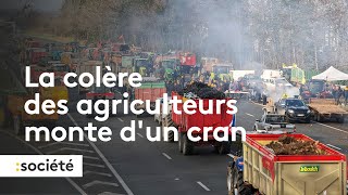 A Agen la colère des agriculteurs monte dun cran [upl. by Kirchner]