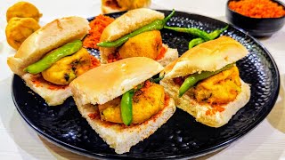 Vada Pav Recipe  वडा पाव  Mumbai Vada Pav  Chef Sarthak Puri [upl. by Scheider751]