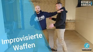 Improvisierte Waffen Hilfsmittel zur Selbstverteidigung im Krav Maga [upl. by Gipps]