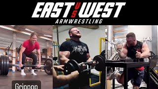 Athletes getting ready for East vs West 13  PART 1 [upl. by Merceer]