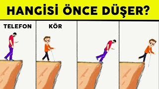 IQ Seviyenizi Yükseltecek Eğlenceli Ve Zorlu En İyi 14 Zeka Sorusu [upl. by Latsyk]