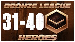 BRONZE LEAGUE HEROES  Episodes 3140  StarCraft 2  Husky [upl. by Trilby316]