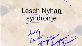 Lesch Nyhan Syndrome hgprt gout biochemistry bbcct113 ignouexam ignou [upl. by Nirtiak]