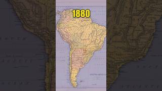 Mapa Sudamericano 1880 🗺🌎 historia geografía [upl. by Anaxor]