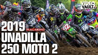 FULL MOTO 2019 Unadilla 250 Moto 2  Cianciarulo amp Ferrandis Duel For 302 Jett and Shimoda Debut [upl. by Filide732]