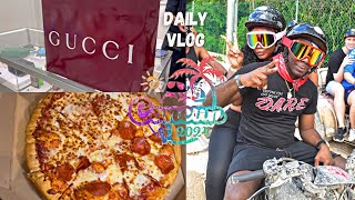 DAILY VLOG Baecation in Cancun 🇲🇽  Hurricane  ATV  Coco Bongo Beach Party [upl. by Airebma]