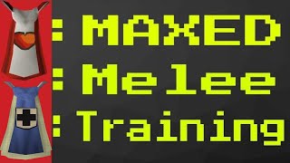 Maxed Melee Training AFK OSRS [upl. by Keynes148]