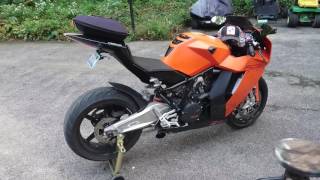 KTM RC8 JESTER 8 EXHAUST REVVING SOUND [upl. by Nodab]