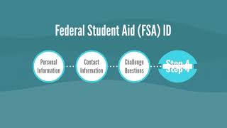 Create Your FSA ID  College Readiness [upl. by Hayyikaz]