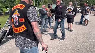 Bandidos mc and ￼ Hells angels mc Together [upl. by Emeric]