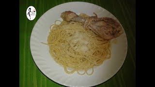 Spaghetti con pollo alla genovese [upl. by Adnolrehs]