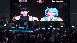 Nijigen Expo Day 1 Featured VTuber Kyo Kaneko amp Ren Zotto in Meet and Greet  Nijisanji En  Part 1 [upl. by Enialehs]