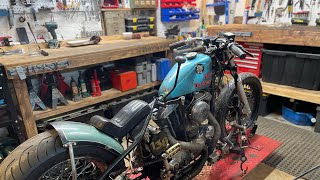 Ironhead Clutch Replacement harleydavidson sportster [upl. by Nerret]