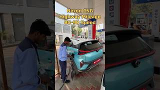 Nexon CNG 1 KG Mileage Test On Highway  This is Max Mileage [upl. by Diamante]