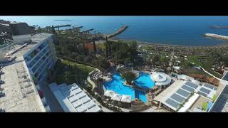 Mediterranean Beach Hotel Limassol Cyprus [upl. by Elleinnad]