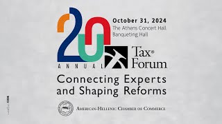 20th Athens Tax Forum  Anniversary video [upl. by Econah]