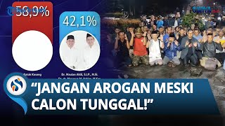 WADUH Paslon Tunggal KALAH TOTAL dari Kotak Kosong di Pangkal Pinang Tamparan untuk Elite Politik [upl. by Hoye248]