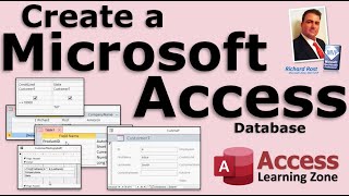 Create a Database in Microsoft Access for Beginners [upl. by Zoara603]