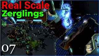 RealScale Zerglings Only  Opponent Inside  pt7 [upl. by Howlond]