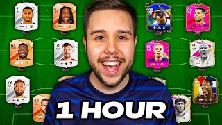 1 HOUR To Build The BEST Team In FC 24 🚨 [upl. by Harman529]