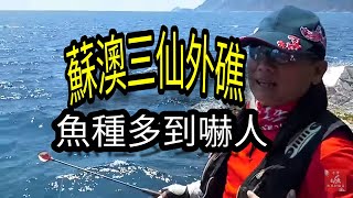 宜蘭 蘇澳三仙外礁 太多魚不知道要怎麼釣磯釣 前打 遠投節目 台灣愛釣魚釣技討論區第五台第十一集 [upl. by Hirsch]