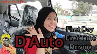 D Auto first time latihan memandu KPP02 oleh adik Nur Izzah [upl. by Malin160]