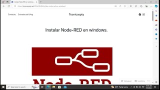 Instalar NodeRed en Windows [upl. by Ahseer]