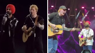 Ed Sheeran FULL performance with Diljit DosanjhArijit Singh edsheeran diljitdosanjh arijitsingh [upl. by Ilse]