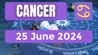 Cancer horoscope  Cancer Horoscope for Today 25 June 2024 [upl. by Burl]