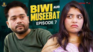 Biwi Aur Museebat  Episode 07  Husband and Wife Comedy video  Abdul Razzak  Golden Hyderabadiz [upl. by Orecul]