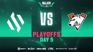 Team BDS vs Virtuspro  Montreal Major  Phase 2  Day 5 [upl. by Aelegna]