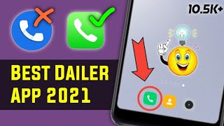 best dialer app  Best calling app for android  call app contacts Phone calling app 2021 [upl. by Jacoby]