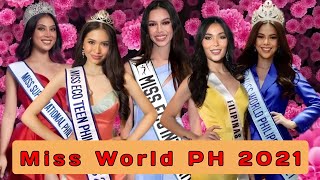 Story  Miss World Philippines 2021 Queens Successful sa International Pageants [upl. by Nnuahs]