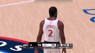 NBA 2K25 Emirates NBA Cup 🏆 Mode  WARRIORS vs CLIPPERS 4TH QTR GAMEPLAY [upl. by Llimaj]