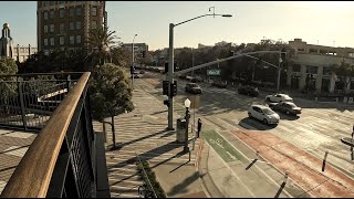 Culver City California Downtown 4K Walking Tour Video  Sony Studios Culver Steps [upl. by Assenav844]