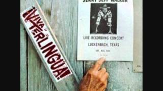 Jerry Jeff Walker  Backsliders Wine [upl. by Ylil]