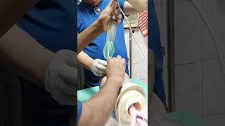 Bronchoscopic intubation th Igel [upl. by Roshelle]