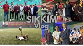 I travel to sikkim for my Freestyle show🇳🇵🇮🇳  Sikkim vlog  Crazy reaction😱 [upl. by Skelton]