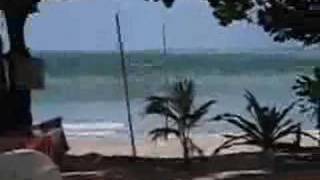 GIANT Tsunami is hitting the beach Best Tsunamivideo ever [upl. by Nylecsoj]