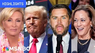 Countdown to the 2024 election Day 81  MSNBC Highlights [upl. by Jeremiah]