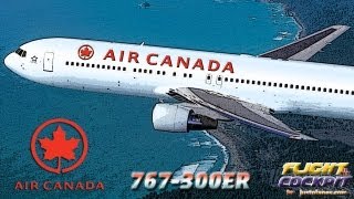 AIR CANADA 767300ER to South America [upl. by Godrich895]