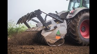 FENDT 939 🚜🌲 BROYEUR FORESTIER FAE [upl. by Camarata]