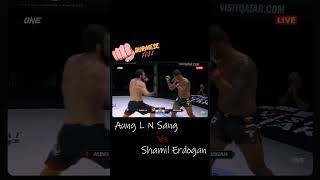 Aung La N Sang Vs Shamil Erdogan [upl. by Ardnajela400]